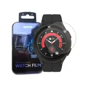 2 Pack MEZON Samsung Galaxy Watch5 Pro (45 mm) Clear Tempered Glass Screen Protectors