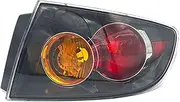 for Mazda 3 2004 2005 2006 2007 2008 2009 2010 BK 51-160 Car Outer Tail Light Rear Brake Lamp Turn Signal Light Assembly (Color : Right)