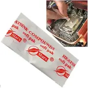 10x Thermal Grease Compound Paste CPU GPU Heatsink .5g for CPU GPU-Free Post