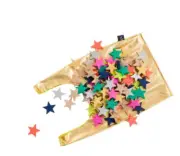 Tanbata Japanese Wooden Star Dominoes Set w/Gold Bag Montessori Style Play Kids