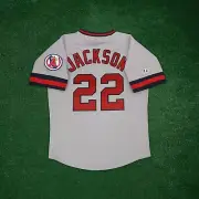 Bo Jackson California Angels Men's Cooperstown Grey Road Jersey w/ Team Patch