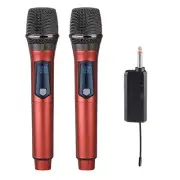 For Professional Handheld Dual Channel Wireless Microphone For Performers