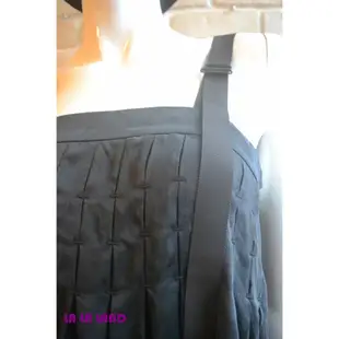 {LA LA LAND} 全新商品已下水 DKNY JEANS 黑色絲質洋裝 平口洋裝 購入價格7千多 直購價1999