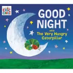 GOOD NIGHT WITH THE VERY HUNGRY CATERPILLAR(精裝)/ERIC CARLE【禮筑外文書店】