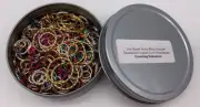 Super jump ring sampler enameled copper core handmade 5oz - Creating Unkamen