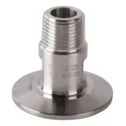 NPT Adapter | Tri Clamp 1.5 (1 1/2) inch x MNPT 3/8 in (3 Pack)