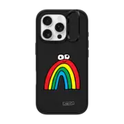 iPhone 16 Pro Impact Ring Stand Case MagSafe Compatible Rainbow