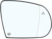 Mirror Lenses Car Wing Mirrors Glass For Jeep For Compass 2017 2018 2019 2020 Rear View Side Mirror Lens Rearview Mirror Lenses Parts Side Mirrors Glasses(Left)
