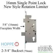 Hoppe Mortise Lock Single Point Mortise Lock 1" Deadbolt Throw 2-3/4" Backset