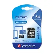 Verbatim Premium microSDXC Card - 64GB