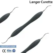 Periodontal Langer Curette Silicon Handle Tartar Remover Dental Scaling Calculus