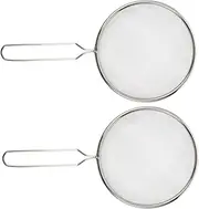 Toddmomy 2pcs Filter Shovel Reptile Sand Sieve for Cleaning Lizard and Pet Supplies Fine Mesh Design for Efficient Waste Removal
