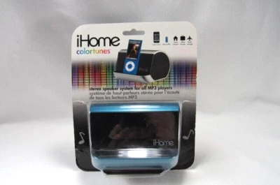 iHome Colortunes iHM10 Compact and portable speaker system for your iPod or MP3
