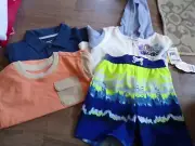 Boys Size 2T Handsome Lot of Mixed Summer Clothes-New with Tags!
