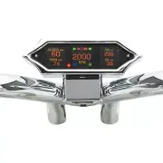 Dakota Digital Speedometer - Spiked - Chrome - '04-'13 MLX-9204