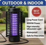 Electric LED Mosquito Killer Lamp Fly Trap Insect Bug Zapper Catcher UV