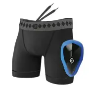 Compression Performance Short with Built-in Jock Strap and Athletic Cup System