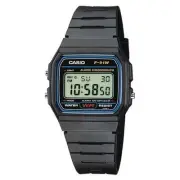 Orologio da polso targato Casio Collection modello F 91W 1YEF di colore nero in