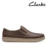 在飛比找momo購物網優惠-【Clarks】男鞋 Hodson Step 簡約質感縫線設
