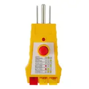 Outlet Circuit Testers for Grounding Products, Outlet Tester with GFCI, Plug ...