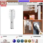 White Mini USB Handheld Steamer & Iron Combo - Compact Portable Garment