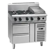 Waldorf 800 Series RN8603G-RB - 900mm Gas Cooktop – Refrigerated Base