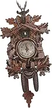 ZUNOXAZ 1Pc Decorative Wooden Cuckoo Clock Vintage Wall Clock with Pendulum for Bedroom Living Room Unique Retro Design No Battery Included for Stylish Home Decor