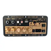 Amplifier Board bluetooth Digital AMP USB FM Radio TF Player Audio Subwoofer