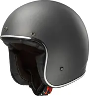 LS2 OF583 Bobber Jet Helmet, silver, Size XS for Men