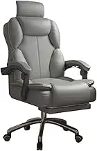 Classic Home Comfort Gaming Chair High Back Sedentary Lift Armchair Bedroom Swivel Chair Sofa Seat Office Chair Desk Task Chair(Gray)