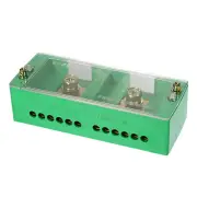 2 Inlet x 12 Outlet Terminal Strip Blocks Single Phase Distribution Block