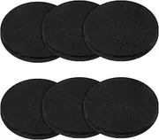 BOHUIZ Pack of 6 Activated Carbon Filters, Carbon Filters for Odourless Kitchen Compost Containers, Durable and Environmentally Friendly Filter Mats