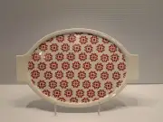 B.I.A. Cordon Bleu Oval Tray 14"×8.25" Red PREMIUM QUALITY SERVEWARE