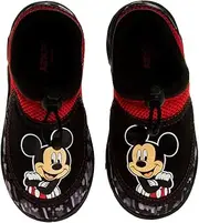[Disney] Mickey Mouse Boys Water shoes - pool aqua socks for kids- Sandals bungee waterproof beach slides sport character summer slip-on quick dry (toddler/little kid)