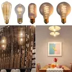 Glass Vintage Retro Bulb Edison Lamp Edison Lamp hot Filament 220V 4W