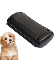 Dog Deshedding Tool - Curved Handle Design Dematting Deshedding Brush,Skin Friendly Grooming Tool, Cat Hair Removal Comb for Shedding and Grooming Short Long Haired Pets