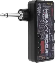Daseeme Electric Guitar Plug Mini Headphone Amp Amplifier Heavy Rock Compact Portable