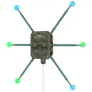 WAVLINK AX3000 WiFi6 Wireless Outdoor Router 2.4G/5G Dual Band Long Range Mesh WiFi Extender with PoE 6x7dBi High-gain A