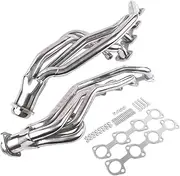 Shuogoufeng Store AP03 Stainless Steel Exhaust Headers Compatible With Mustang GT 4.6L V8 1996-2004