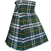 Scottish Clan Cape Breton Tartan Kilt For Men Custom Size 8yard Traditional Kilt
