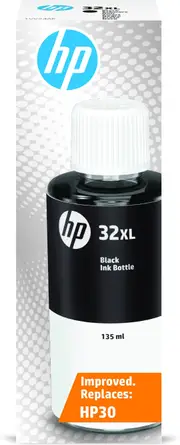 HP 32XL 135ml Black Original Ink Bottle [1VV24AA]