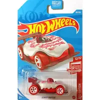 在飛比找露天拍賣優惠-Hotwheels 甜甜圈快餐車原創塔吉特限定紅色 DONU