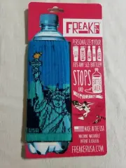 STATUE OF LIBERTY Freaker Bottle Can Insulator Knit Koozie Beverage Sweater NEW