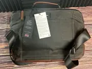 Halley Stevensons X HP USA Messenger Laptop Travel Bag Ghidorah Waxed Canvas NEW