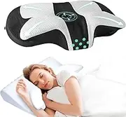 Pain Free Aussies Cervical Pillow – Ergonomic Memory Foam Contour Pillow for Neck Pain Relief, Neck & Shoulder Support – Ideal for Side, Back, and Stomach Sleepers