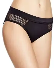Dkny 262525 Women Mesh Effect Splice Hipster Bikini Bottom Swimwear Size Small