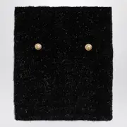 [Balmain] Black Tweed Miniskirt With Buttons 38 FR Black