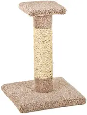 catWARE 01001 Kitty Cactus With Natural Rope And Top, 18-In. - Quantity 1