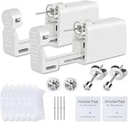 [Anzero] 2 Pack Ear Piercing Gun Self Ear Piercing Kit Disposable Ear Piercing Gun Kit with Earring Studs
