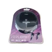 Coby Portable Compact CD Player w/ Anti-Skip Protection w/Stereo Super Bass New